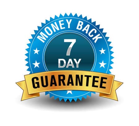 7-day money-back guarantee