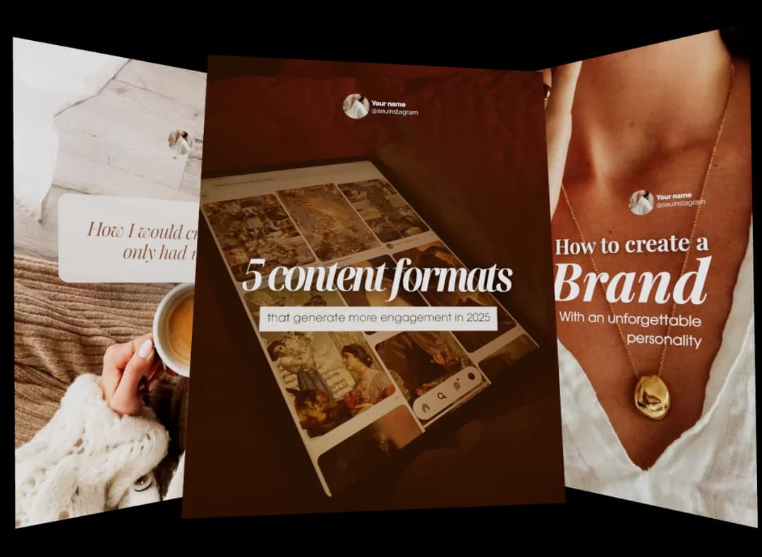Canva Pack Organizagram — Instagram Templates